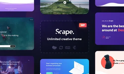 Scape 1.5.9 – Multipurpose WordPress Theme
