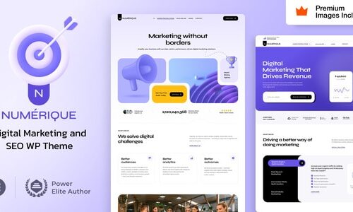 Numérique 5.3 – SEO Digital Marketing WordPress Websites