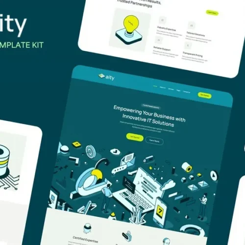 Aity - IT & Software Service Elementor Template Kit