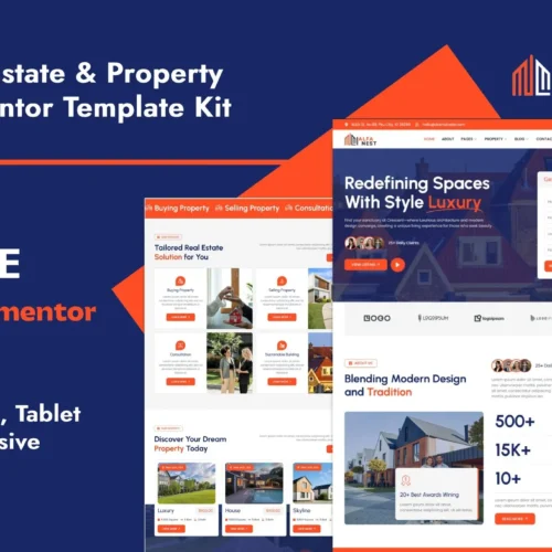 Alfanest - Real Estate & Property Elementor Template Kit