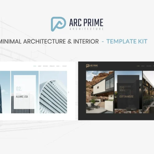 Arc Prime - Architecture Elementor Template Kit