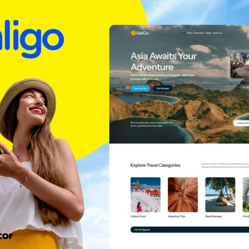 Baligo - Asian Travel Agency Elementor Kit Template