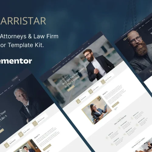 Barristar - Lawyer Attorney and Law Firm Template Kit