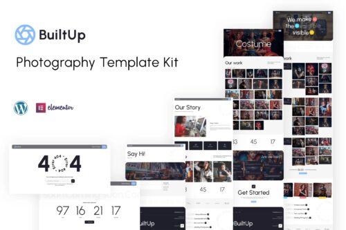 BuiltUp - Photography Template Kit