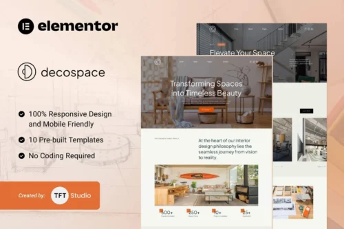 best Decospace home decor template kit download
