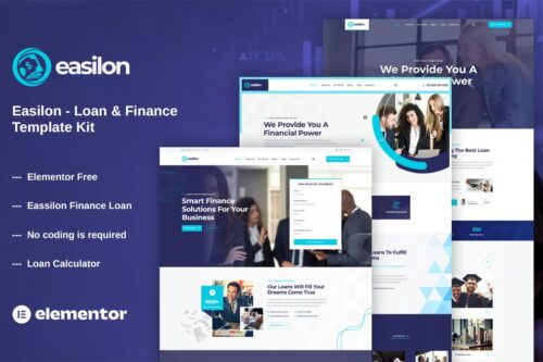 Easilon - Loan & Finance Template Kit