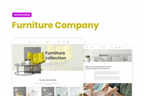 Enkel – Furniture Company Elementor Template Kit
