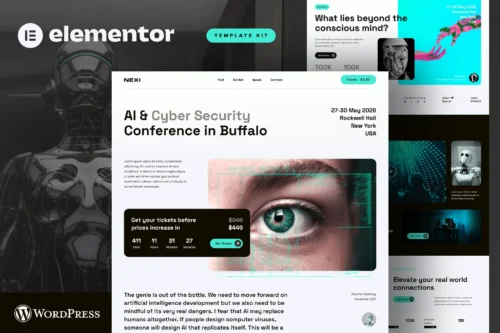 best AI cybersecurity event template kit download instantly