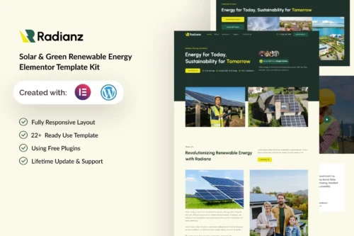 best solar energy website template instant download premium