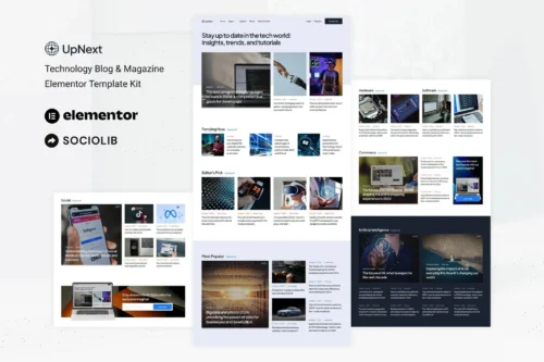 best technology blog template download for wordpress
