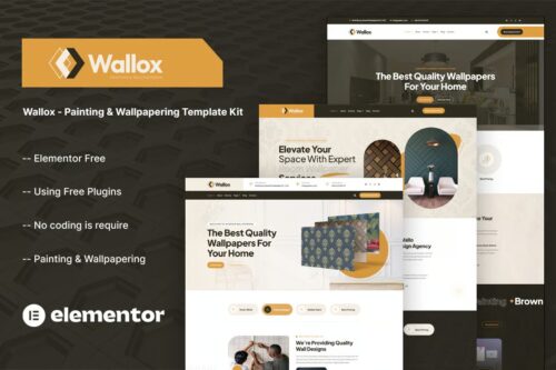Wallox - Painting & Wallpapering Template Kit