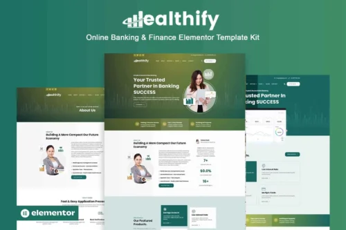 best banking website template instant download premium