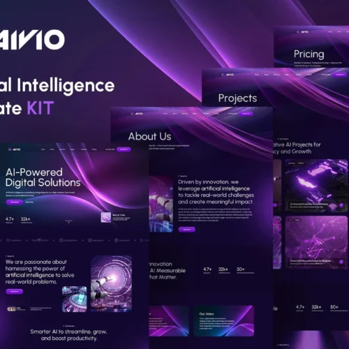 Aivio - Artificial Intelligence Elementor Template Kit