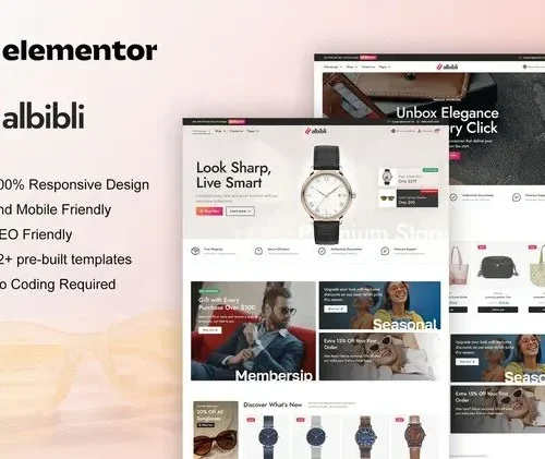 Albibli - Multipurpose Woocommerce Store Elementor Template Kit