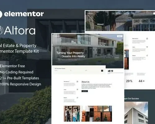 Altora - Real Estate & Property Elementor Template Kit