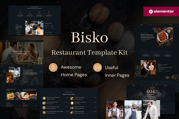Bisko - Restaurant & Cafe Elementor Template Kit Bisko - Restaurant & Cafe Elementor Template Kit