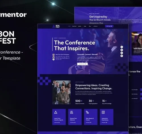 Bonfest - Event & Conference Elementor Template Kit