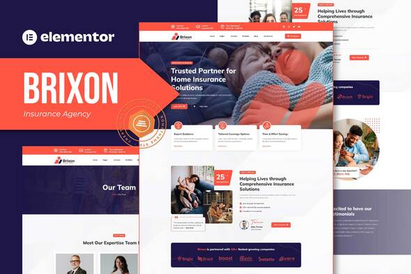https://previews.customer.envatousercontent.com/files/486465131/Brixon-Coverimage.jpg best insurance agency Elementor template for quick download