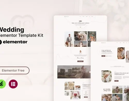 Bianca - Wedding Elementor Template Kit