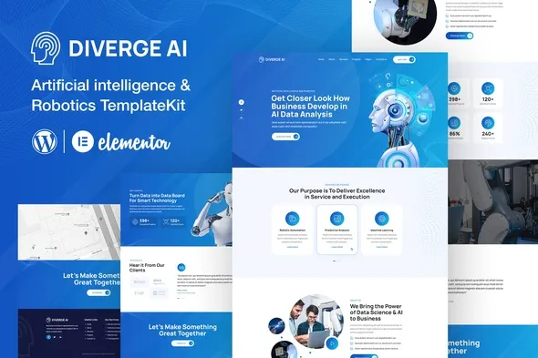 https://previews.customer.envatousercontent.com/files/398081382/Diverge%20AI%20cover-image.jpg Best Diverge AI robotics Elementor template for instant download