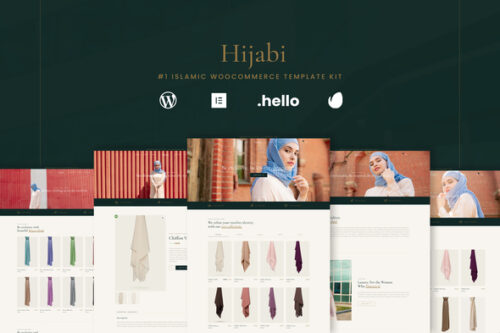 best Hijabi Muslim Shop WooCommerce template download
