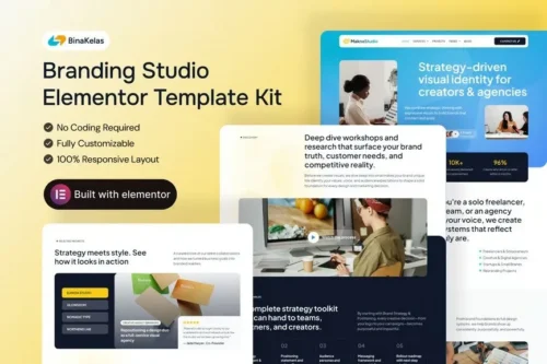 best MaknaStudio branding agency template download