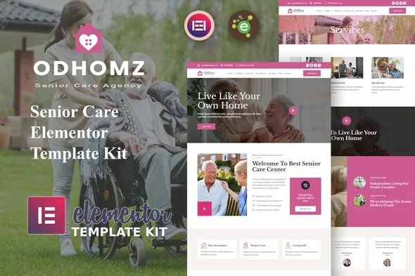 https://previews.customer.envatousercontent.com/files/360999766/OdhomzKit-Cover-Image.jpg best Senior Care website template Elementor download