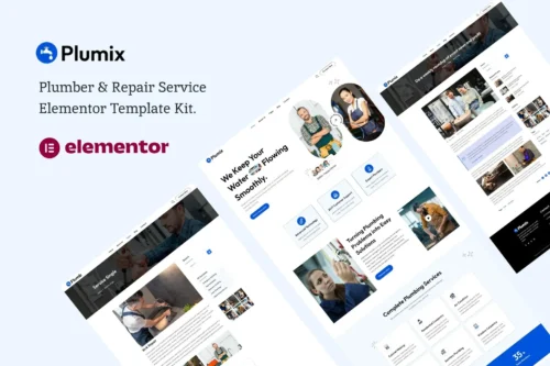 best plumber website template download