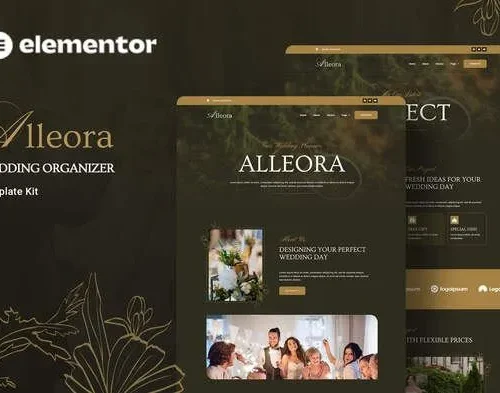 Alleora - Wedding Organizer Elementor Template Kit