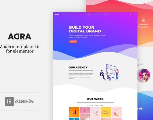 Adra - Modern & Creative Elementor Template Kit