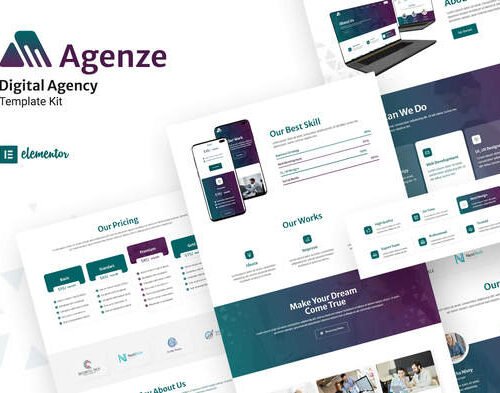 Agenze - The Digital Agency Elementor Template Kit