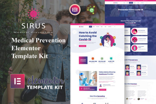 best medical Elementor template kit for clinics download
