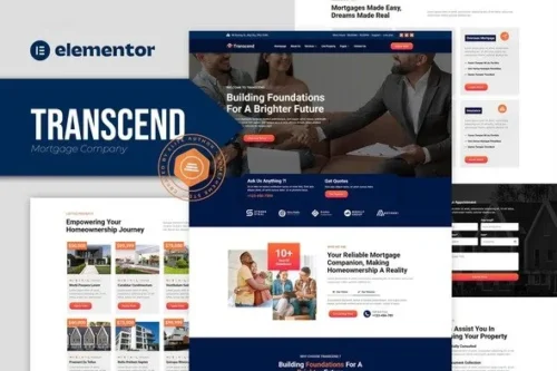 best Transcend mortgage template kit instant download