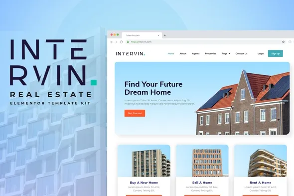https://previews.customer.envatousercontent.com/files/338651758/cover.jpg best Intervin real estate Elementor template kit download