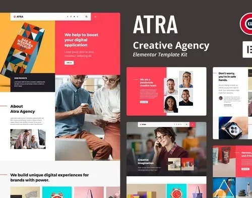 Atra - Creative Agency Elementor Template Kit