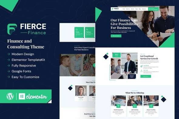 https://previews.customer.envatousercontent.com/files/372683354/fireace%20finance-cover.jpg best Finance Elementor template for financial advisors instant download