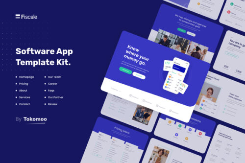best finance elementor template kit premium download