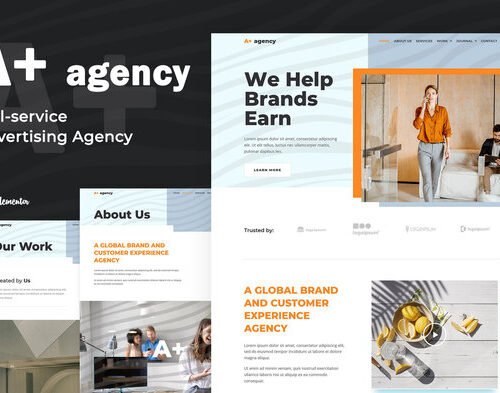A-Plus Creative Agency Elementor Template Kit