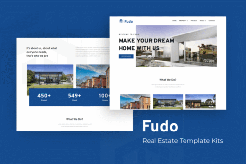 best real estate Elementor template kit instant download
