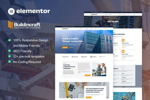 https://previews.customer.envatousercontent.com/files/448326296/main%20preview.jpg best BuildinCraft Elementor template kit construction download