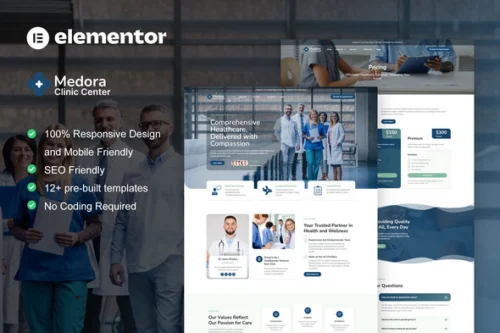 best Dentalkit Elementor template instant download