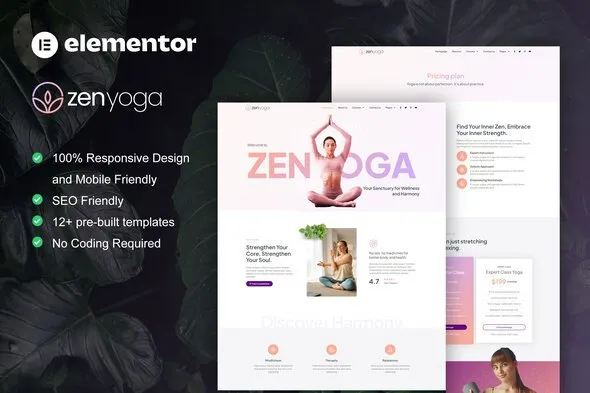 https://previews.customer.envatousercontent.com/files/496146487/main%20preview.jpg best ZenYoga yoga template kit instant download