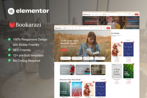 best Tenez Elementor template kit for tennis club website