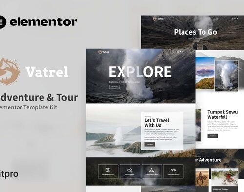 Vatrel - Adventure & Tour Elementor Template Kit