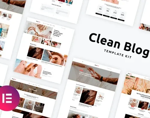 Blog4Life -  Blog & Magazine Elementor Template Kit