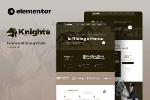 best Horse Riding Club Template download