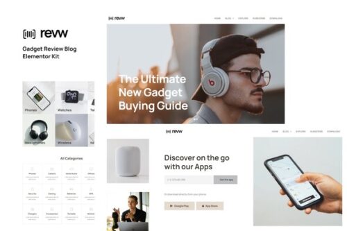 best gadget review template download for professional tech bloggers
