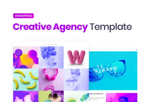 best Whoop Creative Agency Template Kit for Elementor download