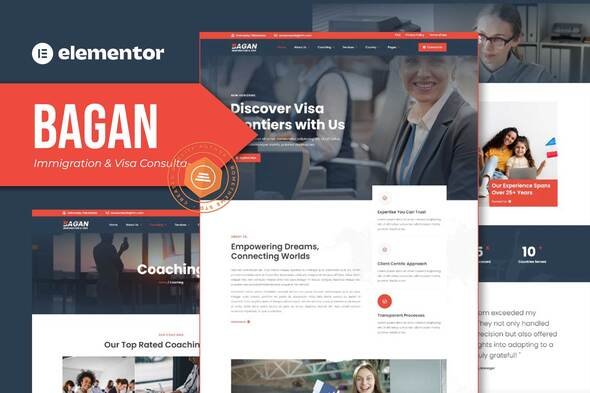 Bagan - Immigration & Visa Consulting Elementor Template Kit Bagan - Immigration & Visa Consulting Elementor Template Kit
