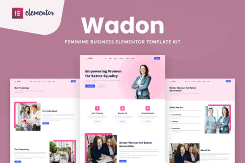best feminine business consultant template download